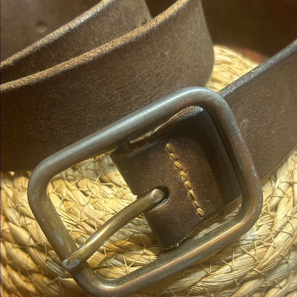 American Eagle Classic Brown Soft Leather Belt
